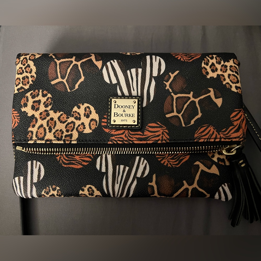 Dooney & Bourke Disney Animal Kingdom Foldover Zip Crossbody